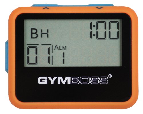 Gymboss Intervallzeitgeber Und Stoppuhr ORANGE / BLAU SOFTBESCHICHTUNG - 5