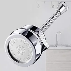 ONICORN Flexible Water Swivel Faucet, Kitchen Faucet Extender, 3 mods 360 Degree Rotation Sink Faucet Spray Head Faucet Component Effective Water