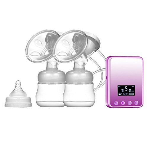 HD LCD Praktisch Elektrische Milchpumpe Brustpumpe Massage Stimulieren Laktation Saugen - 2