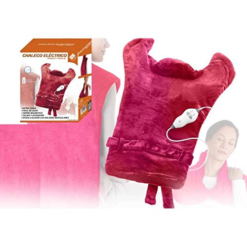 Chaleco Eléctrico Térmico y Masaje Esterilla caliente Cervicales Espalda