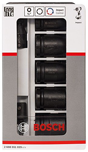 Bosch Pro 7tlg. Steckschlüsseleinsätze-Set für Sechskantschrauben - 2