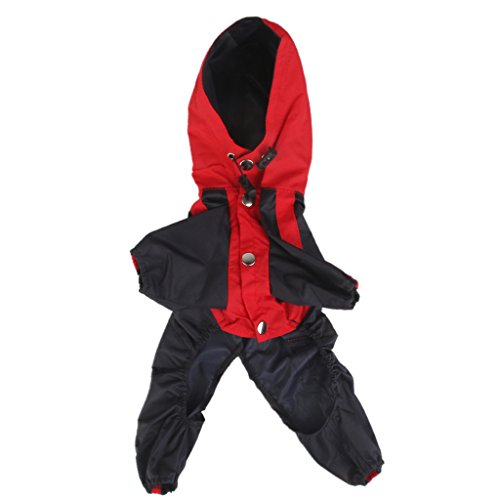 Tiny-Small-Dog-Raincoat-Rain-Coat-Hooded-Button-Closure