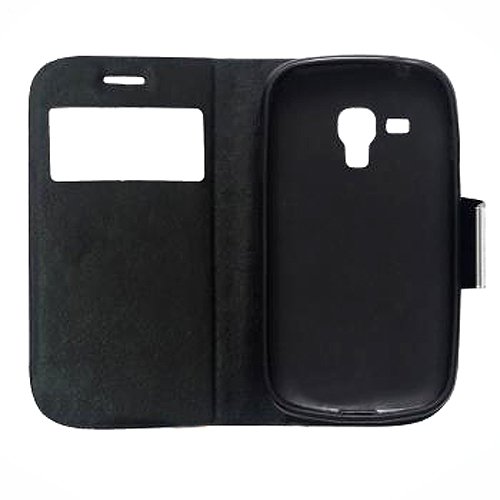 FUNDA LIBRO CON VENTANA PARA SAMSUNG GALAXY TREND S7560 PLUS S7580