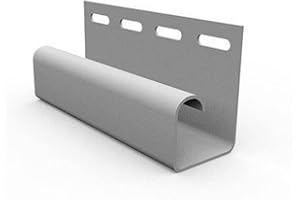 ALTA PROFIL Kunststoffpaneele Anthrazit RAL7016 Fassadenpaneele Fassadenverkleidung Giebelverkleidung Holzoptik Hausverkleidung Chaletverkleidung (J- Abschlussleiste 1,83m Anthrazit)