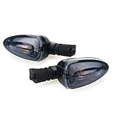 Euro Lights Forspero Par De Luces De Giro Intermitente De La Señal del Indicador Trasero Delantero para BMW F800 F650 GS S1000R - Brown
