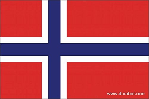 Durabol Bandiera Norvegia 150 x 90 cm Double Pique Satin