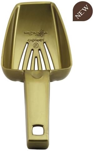 SCOOP ICE OF 10 Oz. draining GOLD, B014MG, gold