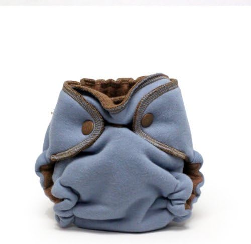 EcoPosh Newborn Recycled Organic Fitted Diaper, Peace