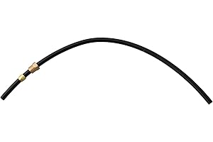 EXTRWORY Manguera de compresor de aire de nailon con accesorios de cobre, adecuada para interruptor de presión y conexión de válvula de retención