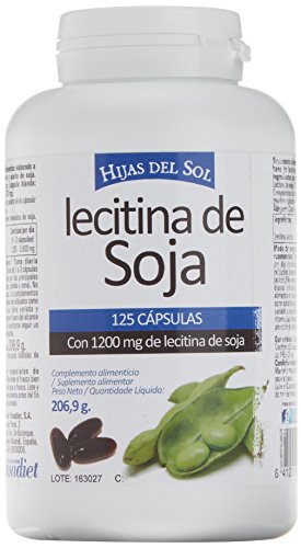 Hijas Del Sol Lecitina de Soja - 125 Cápsulas Blandas