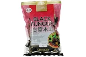 GOLDEN TURTLE 1000g Mu Err Pilze getrocknet Morcheln White Black Fungus Zwammen Asia