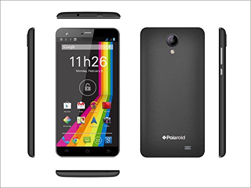 Polaroid Cosmos Smartphone d  bloqu   4G  Ecran  5 5 Pouces - 8 Go - Double SIM - Android  Noir   Bracelet connect  