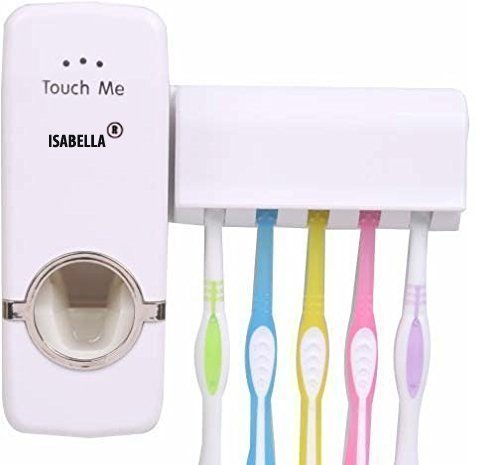 Isabella Touch Me Automatic Vacuum Toothpaste Dispenser Squeezer RS.319 (68.00% Off) - Amazon Isabella Touch Me Automatic Vacuum Toothpaste Dispenser Squeezer RS.319 (68.00% Off) - Amazon