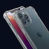 Spia Apple iPhone 12 Pro Max Kılıf Anti Shock Şeffaf Premier Silikon Orijinal Esnek İnce Darbe Karşıtı Koruyucu Yeni Nesil Ta
