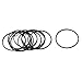 Produktbild 40 mmx38mmx1.5 mm schwarz Nitrilkautschuk Sealing O Ring Dichtung Waschmaschine 10 PCS
