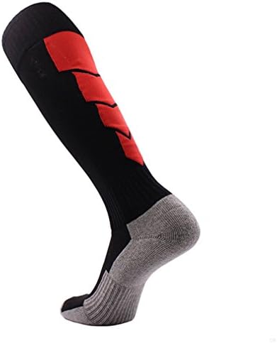 TJBGADIEMS Compression Socks Women Running,20-30 Mmhg Knee High Sport Stocking Socks Football Soccer Socks Men Stockings for Running Medical Athletic Edema Black M VT92
