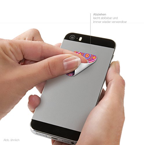 3x POLYCLEAN SmartKosi Tablet-Display-Cleaner aus Microfaser P-9000 â€“ Selbsthaftende Reinigungspads fÃ¼r iPad, Tablet & Co. / Streifenfreie Displayreinigung (5,2 x 3,7 cm, 3 StÃ¼ck) (Paisley)