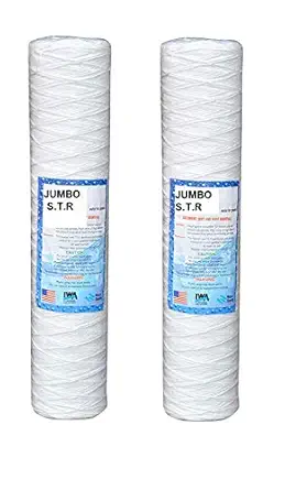 20 INCHES Jumbo PP Wound RO Cartridge Filter, 4.5 INCH OD, 20 inch Jumbo, Pack of 2 Comercial Ro