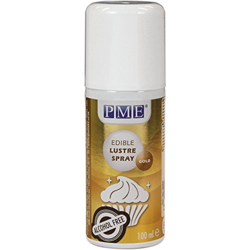 Preisvergleich Produktbild Lebensmittel Spray - 100 ml - Gold - Alkoholfrei
