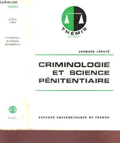 Criminologie et science pénitentiaire