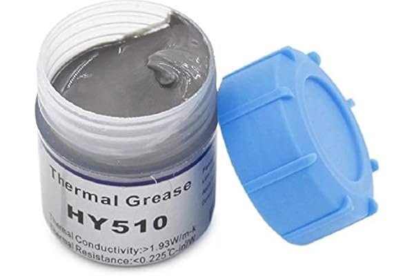 FebSmart 10g Thermal Paste Grey, Silicone Heat Sink Compound Conductive Grease for CPU, GPU, Chipset, Heatsink, PC Cooling –