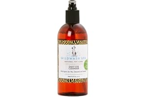 WildWash Daily Eye Cleanser for Dogs 300ml - Chamomile to Cleanse and Brighten and Cucumber to Calm, Hydrate and Refresh Natural, Sulphate and Paraben-Free for Sensitive Skin