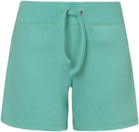 Label your Love Womens Colourful Jesey Cotton Hot Pant Summer Shorts Mint XL