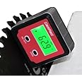 GemRed Digital Level Box, Digital Angle Finder Tool with LCD Display & Magnetic Base, Bevel Gauge Inclinometer for Woodworking Building Mechanical Tilt Adjustment, Battery Included