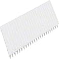 Hager S35S Blind Strips, Pure White, RAL9010, Length 219 mm, 1 Piece Cover Strip