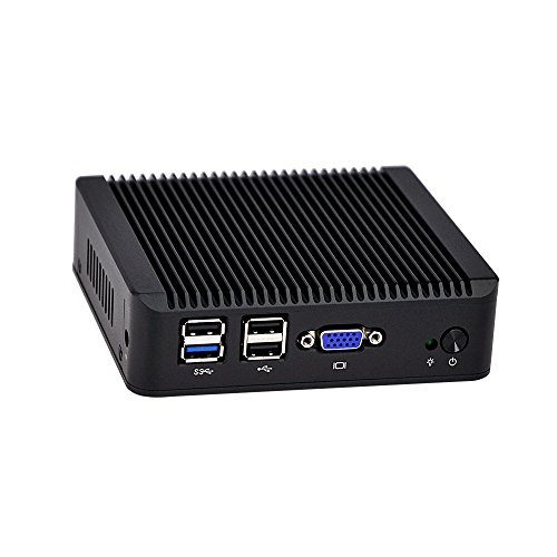 Tiny PC Linux Windows Computer with Intel Baytrail Quad Core 4G Ram 128G SSD Industrail X86 Nettop - 6