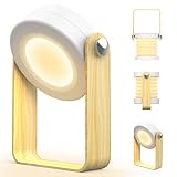 【Diseño Plegable y Portátil】 El diseño moderno y simple, la cabeza de lámpara plegable, ligero y conveniente de almacenar, fácil de colocar en estantes, bolsas, maletas, etc.