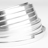 Alambre aluminio anodizado - 1x5 mm - 5 Metros