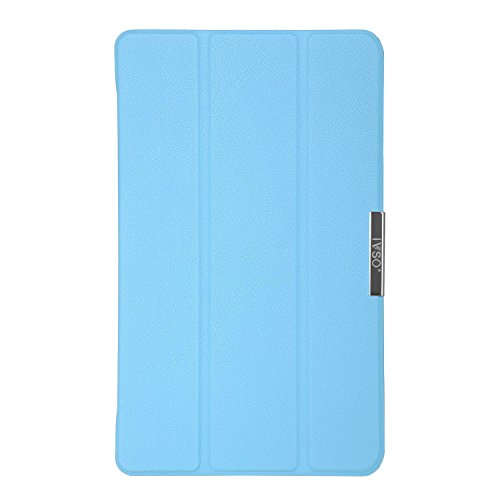 Huawei MediaPad T2 7 Pro Hülle, IVSO hochwertiges PU Leder Etui – mit Standfunktion, super 360° Anti-Wrestling, Schutzhülle für Huawei MediaPad T2 7 Pro LTE 7 Zoll Tablet PC perfekt geeignet (Für Huawei MediaPad T2 7 Pro, Blau) - 6