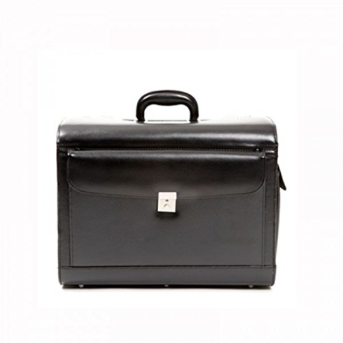 D&N Business Line Borsa pilota, 45 cm, 33 liters, Nero (Schwarz)