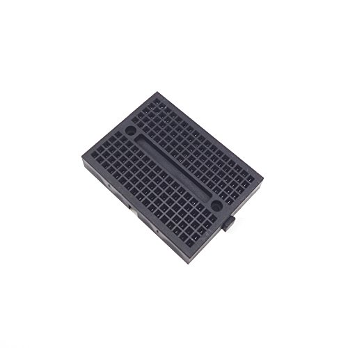 MaxDirectX 6 Stück Mini breadboard in 6 farben für Arduino, Raspberry Pi und andere Entwicklungs verwendet, RBTMKR 170 Punkte Experiment Steckbrett Lötfrei Plug- In Steckbrett mit Doppelseitigem Klebeband für Arduino Prototyp Schild, 6 Farben - 8