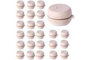 50 Yoyo pour enfants en bois - Yo-yo bon marché écologique, cadeaux, détails et souvenirs pour enfants, anniversaire