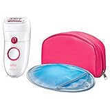 Passt sich jeder Kontur an - der bewegliche Epilierkopf passt sich besonders gut den Körperkonturen an und stellt einen gleichbleibend optimalen Hautkontakt für eine besonders gründliche Epilation sicher