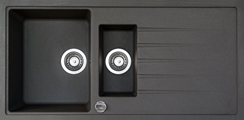 Küchenspüle Granitspüle Victory 1000 grau 60er Unterschrank