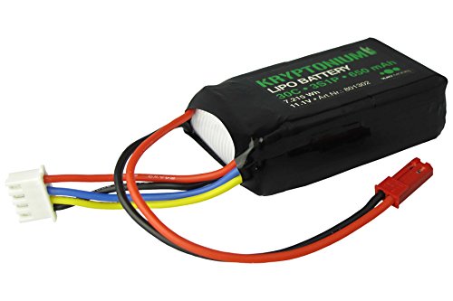 Preisvergleich Produktbild LiPo • 3s1p • 11,1V • 650mAh • 30C • KRYPTONIUM • kompatibel mit JST BEC