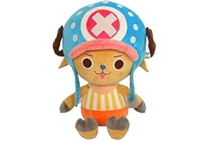 LGQHCE Jouets en Peluche de One Piece Chopper, 1 PCS Jouet Mignon Poupée Doux en Peluche Jouets pour Enfants Fille Cadeaux pour Noël Anniversaire 25cm
