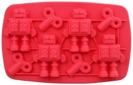 1 Ice tray with 4 Robot and 4 key moulds