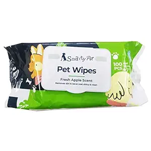 Pet Needs Wet Pet Wipes for Dogs, Puppies & Pets - Apple Scent 6