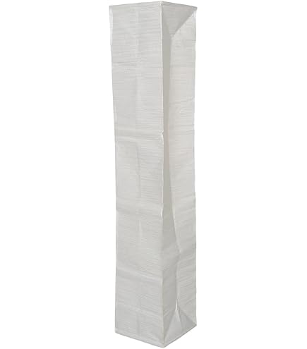 WPPQWP Papier-Lampenschirm – Reispapier, Ersatz Für Stehlampe, 90 Cm Hoch, Warmes Licht, Weiß