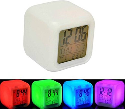YourChoice- Color Changing Table clock RS.399 (75.00% Off) - Amazon