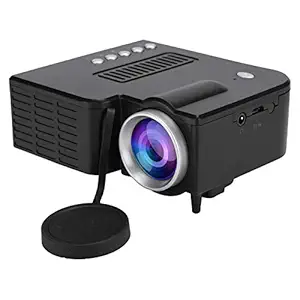 Quiet Projector, Quiet Design Mini Projector Efficient Portable for Home(Black, Black)