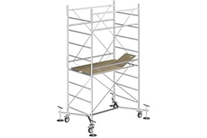 Échafaudage hauteur de travail 4,40 m en acier série M5 Easy Made en Italy I SCEDIL