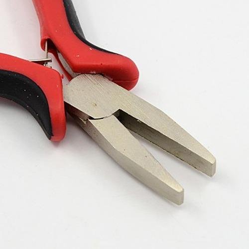 PandaHall Schmuckwerkzeug Sets Zangensatz 3-teilig Schmuckherstellung, Ferronickel Rundzange, Flachzange Seitenschneider - 4