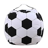 puff pelota de futbol Puede rellenar animales rellenos, mantas, toallas, almohadas, sábanas y conseguir esta cómoda silla.