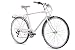 Produktbild CHRISSON 28 Zoll Herren City Bike - Vintage City Gent Weiss - Old School Herrenfahrrad mit 6 Gang Shimano Tourney Kettenschaltung, Retro Cityfahrrad für Männer