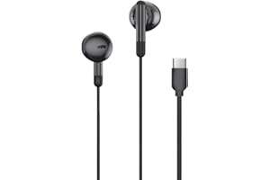 MAS CARNEY Cuffie Tipo c TH8, Auriculares con Filo usbc con Mic, cuffie Type-c compatibles con iPhone 15 16 17 iPad, Samsung Galaxy S25 S24 S23 A55 A53, Pixel, Xiaomi, Honor, OPPO Vivo